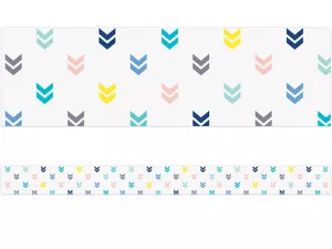 Calm&nbsp;& Cool Colorful Chevron Border