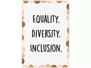 Equality, Diversity, Inclusion Poster