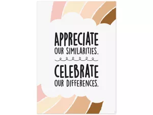 Appreciate Our Similarities, Celebrate Our Differences Poster