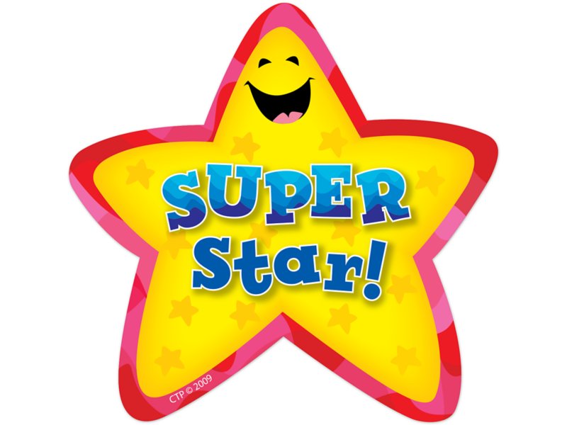 Star - Super Star Stickers - SuperStickers