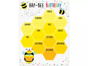 Busy Bees Hap-Bee Birthday Poster
