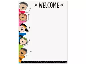 Stick Kids Welcome Poster