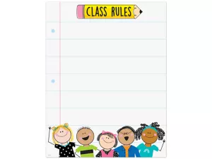 Stick Kids Classroom Rules Poster