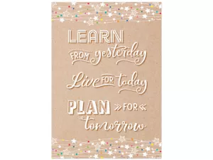 Krafty Pop! Learn from Yesterday Poster