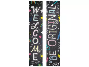 Chalk It Up! Welcome Banner
