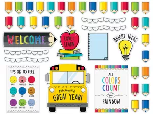 Ready for School Welcome Bulletin Board Set