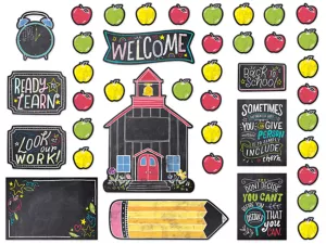 Chalk It Up! Welcome Bulletin Board Set