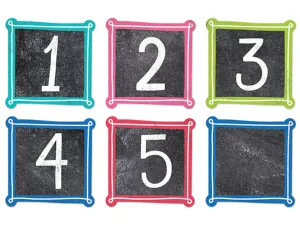 Chalk It Up! Calendar Mini Accents