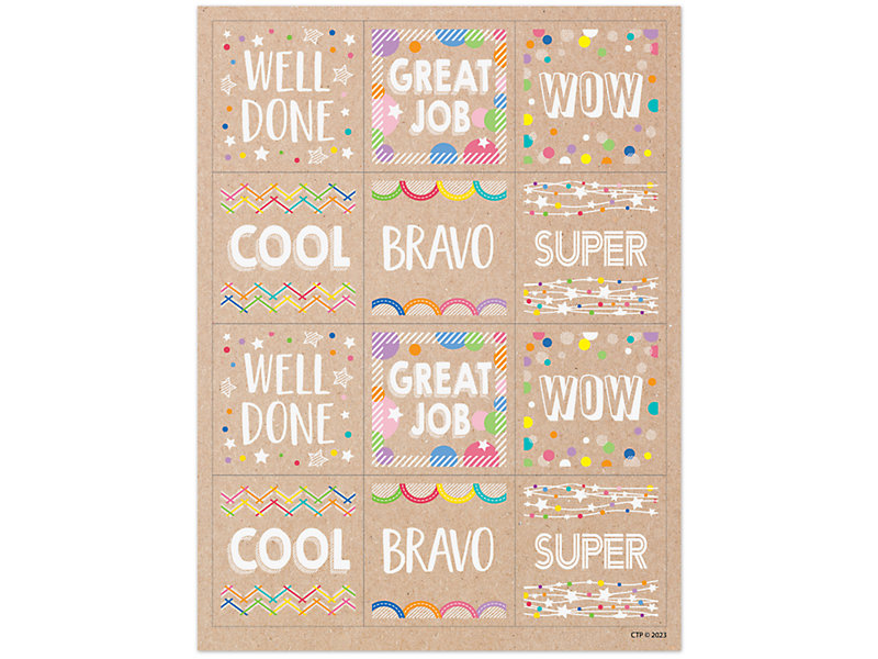 Lakeshore Cupcake-Scented Motivational Stickers