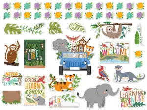 Jungle Friends Motivational Bulletin Board Set