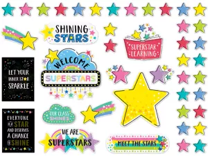 Star Bright Motivational Bulletin Board Set