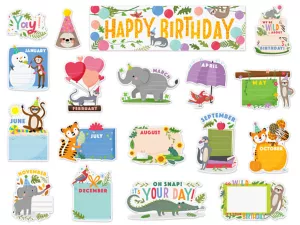 Jungle Friends Birthday Bulletin Board Set