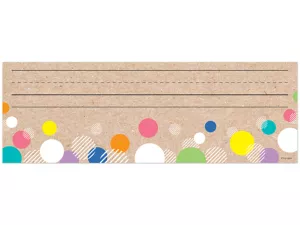 Krafty Pop! Colorful Bubble Nameplates