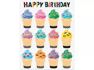 Bold&nbsp;& Bright Birthday Poster