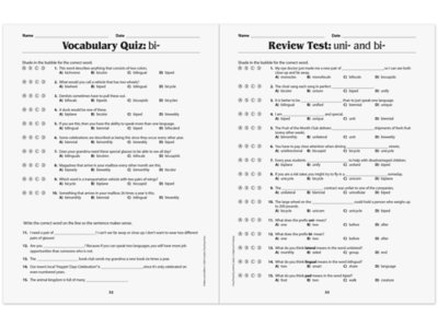 Prefixes&nbsp;& Suffixes Workbook