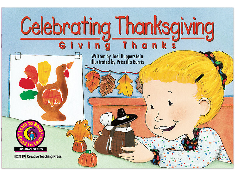 Celebrating Thanksgiving: Emergent Reader - Level G at Lakeshore Learning