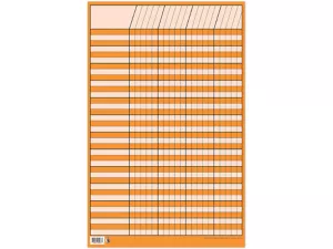 Orange Small Incentive Chart