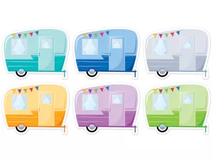 Woodland Friends Vintage Trailer Accents