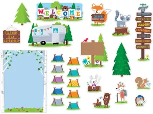 Woodland Friends Welcome Bulletin Board Set