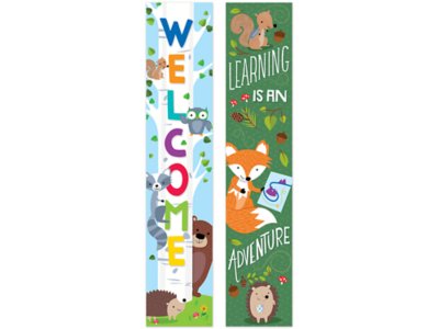 Woodland Friends Welcome Bulletin Board Set At Lakeshore Learning