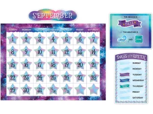 Mystical Magical Calendar Bulletin Board Set