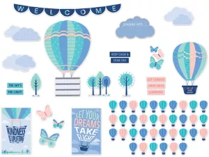 Calm&nbsp;& Cool Welcome Bulletin Board Set