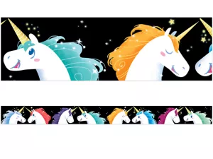 Mystical Magical Unicorn Border