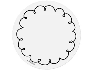 Black&nbsp;& White Circle Mini Accents