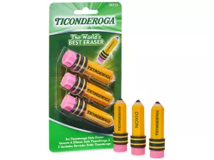 Ticonderoga<sup>®</sup> Pencil Erasers
