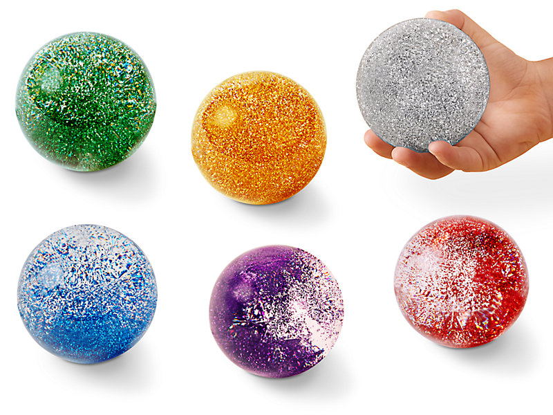 Swirling Glitter Sensory Balls At Lakeshore Learning