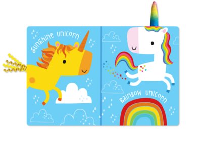 Soft Sensory Unicorn Book