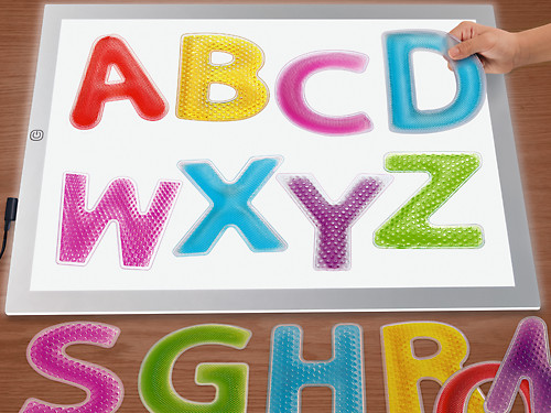 Peel & Stick Tactile Letters at Lakeshore Learning