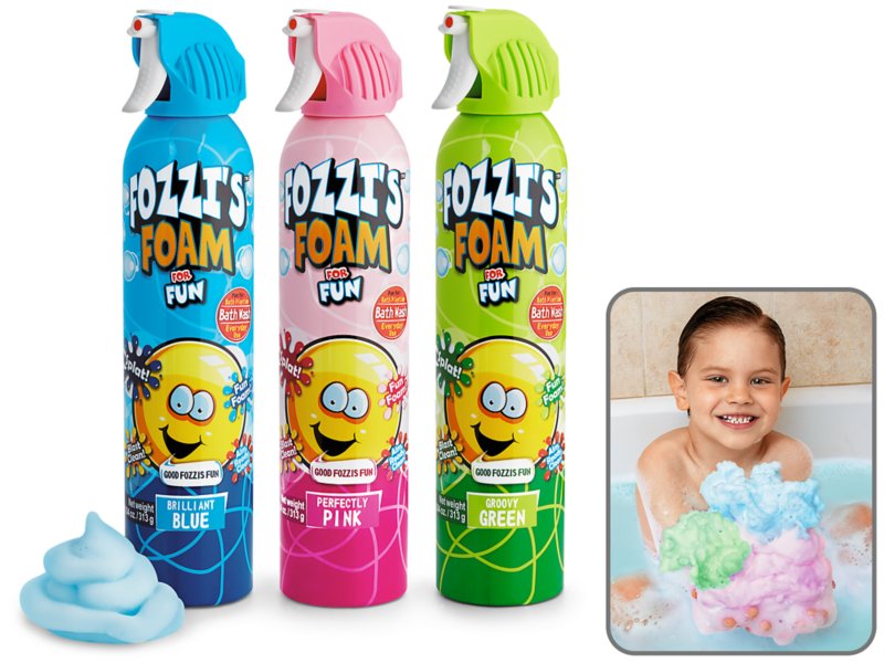 Spray & Play! Scented Bath Foam