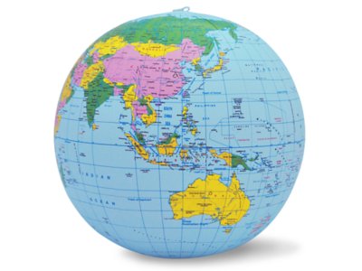 Inflatable Globe at Lakeshore Learning