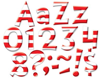 Dr. Seuss™ 4" PunchOut Letters at Lakeshore Learning