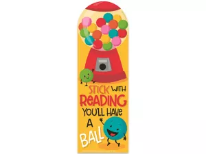 Bubble Gum-Scented Bookmarks