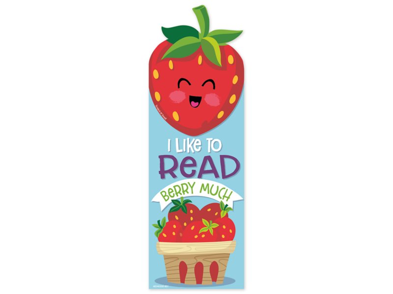 Strawberry-Scented Bookmarks at Lakeshore Learning