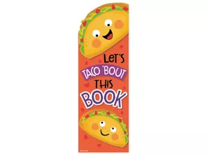 Taco-Scented Bookmarks