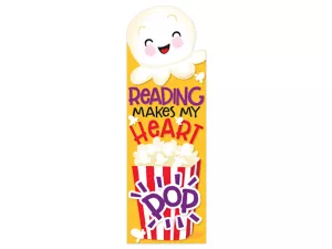 Popcorn-Scented Bookmarks