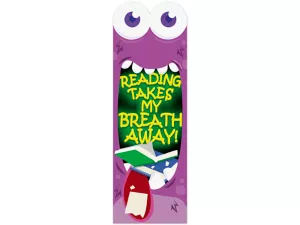 Monster Breath-Scented Bookmarks