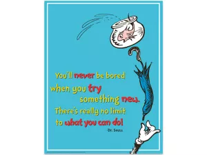 Dr. Seuss™ Try Something New Poster
