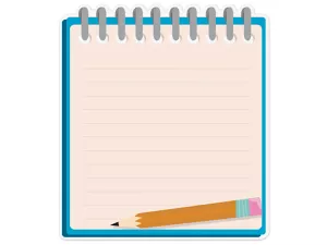 Notebook Paper Accents