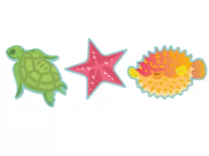 Seas the Day Marine Life Accents