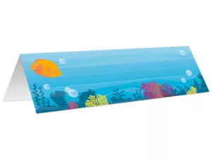 Seas the Day Tented Nameplates