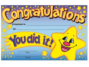 Congratulations Awards