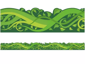 Once Upon a Dream Vines Border