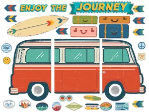 Adventurer Enjoy the Journey Bulletin Board Set