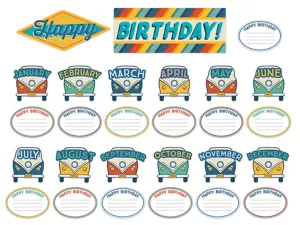 Adventurer Birthday Bulletin Board Set