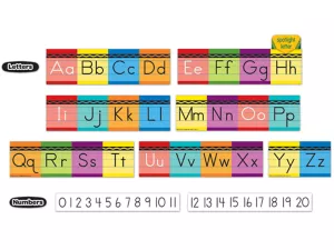 Crayola Traditional Manuscript Bulletin Board Set