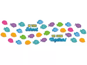 Seas the Day Working Together Bulletin Board Set